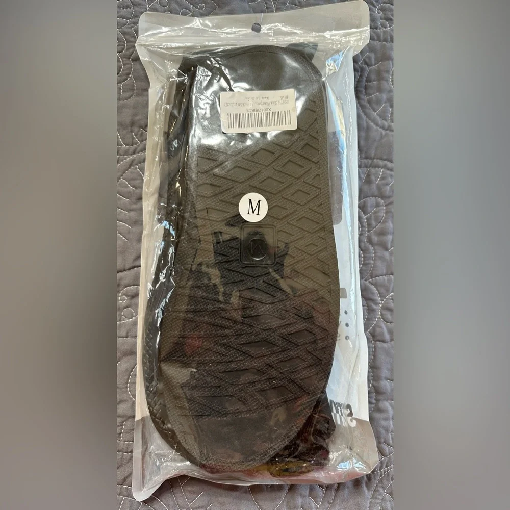 Unisex Adult Black Rain Shoe Cover NWT Size Medium